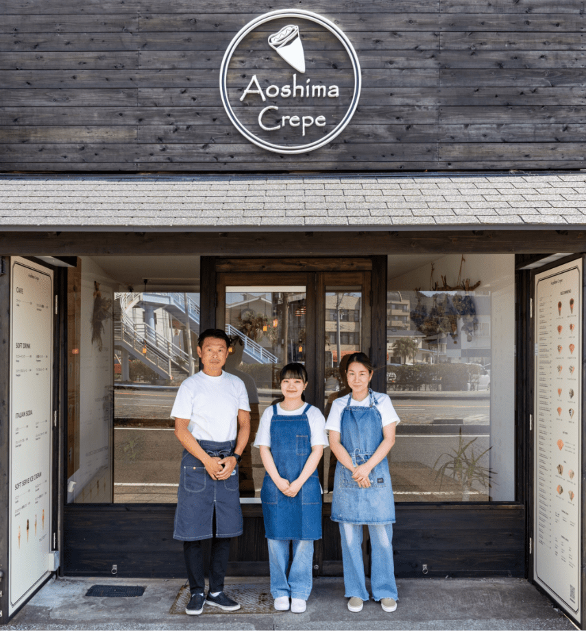 Aoshima Crepe スタッフ画像