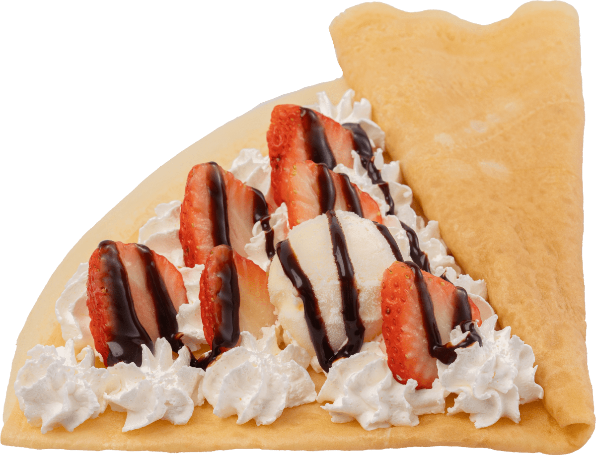 アイス＆イチゴチョコクリーム